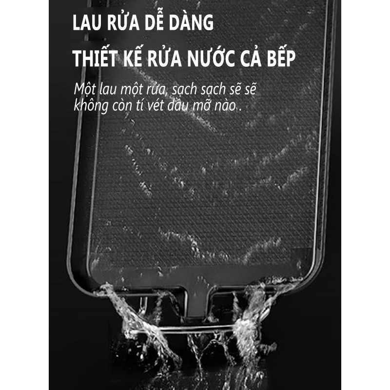 Bếp nướng điện  nhà đa năng bếp điện gia dụng cỡ nhỏ chống dính hạ tốc độ nướng nhanh -Hạn bảo hành 3 tháng