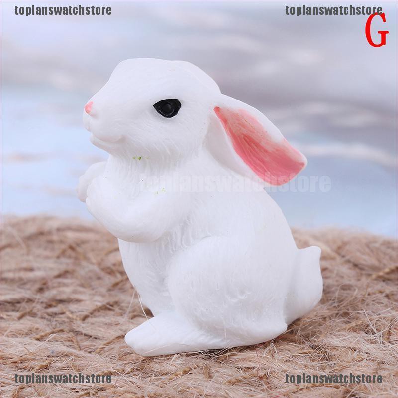 1 Tượng Thỏ mini Trang Trí Tiểu Cảnh