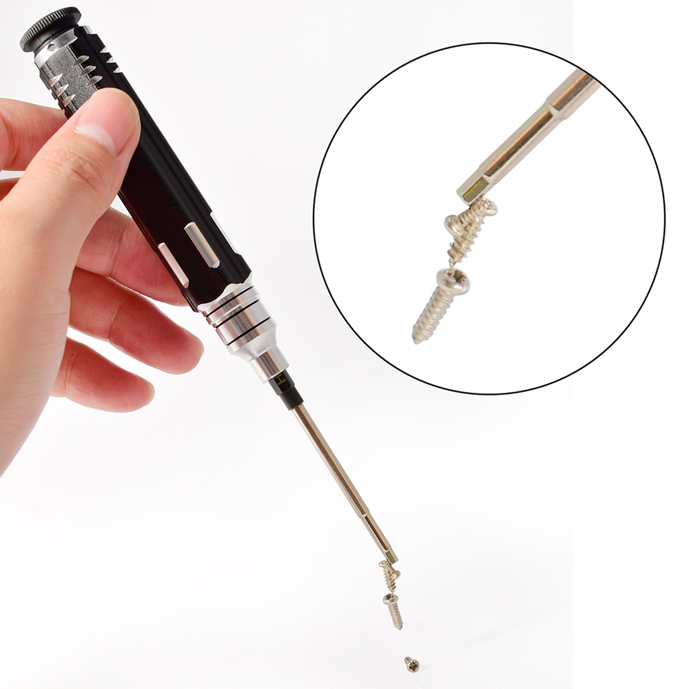 Bộ tua vít kim loại 4 trong 1 kích cỡ 1.5mm 2.0mm 2.5mm 3.0mm