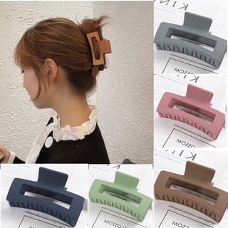 Kẹp tóc càng cua nhựa nhám loại to chống gãy