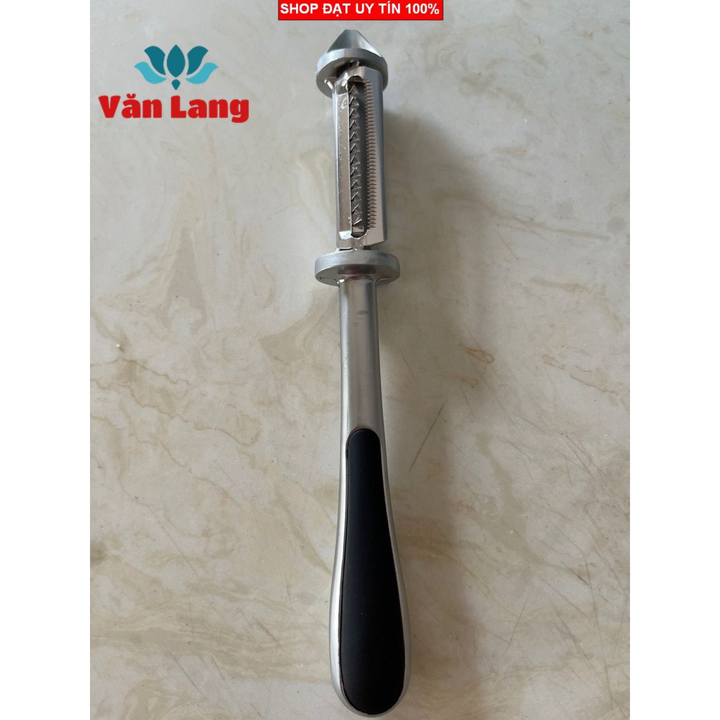 Dụng cụ gọt củ quả và bào sợi đa năng, Nạo, bào sợi rau củ quả Inox cao cấp 4 in 1