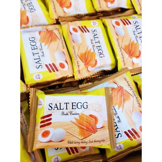 Bánh CRACKER Vị Trứng Muối Siêu Thơm Ngon