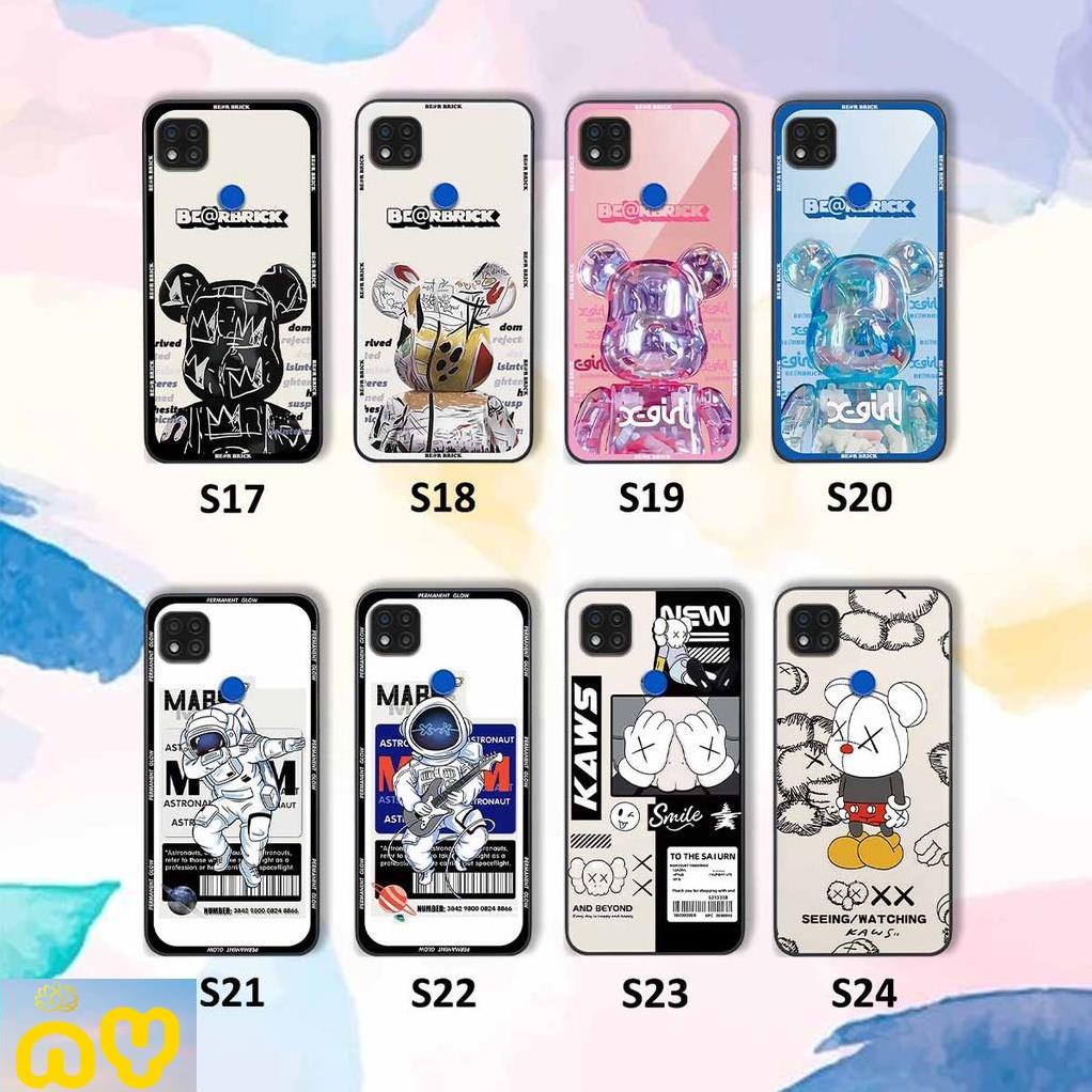 Ốp lưng Xiaomi Redmi 9C in hình be@r brick mars thời trang, Ốp lưng điện thoại viền dẻo siêu chất Như Ý