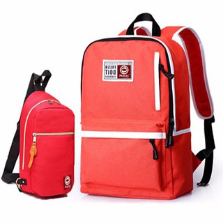 Hàng mới - bộ ba lô hàn quốc hrs205+ túi đeo chéo thời trang haras hrs203
