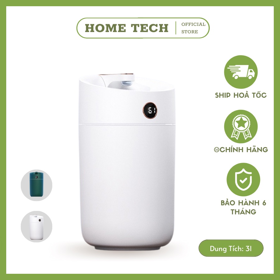 Máy Phun Sương Tạo Ẩm Khuếch Tán Tinh Dầu Cỡ Lớn: Phun Tinh Dầu Toả Hương Thơm Cho Phòng Ngủ, Phòng Khách