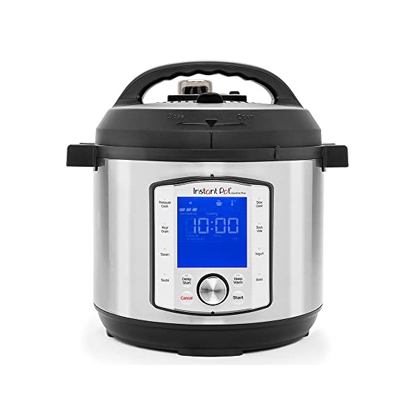 Nồi áp suất điện DUO EVO PLUS 5.7L Instant Pot 10 in 1: Hấp tiệt trùng, Nấu chậm, Nấu cơm, Hấp, Xào