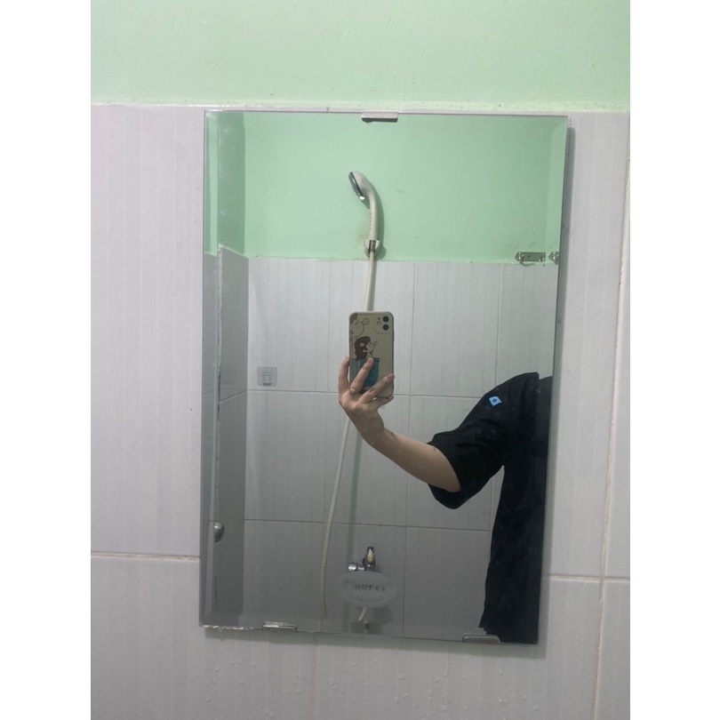 Gương Soi Treo Tường Nhà Tắm Pioneer Kích Thước 30x45 Cm  - Gương Soi Phòng Tắm