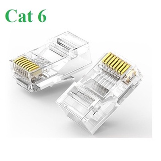 Hạt mạng cat6 utp ugreen, 100c/hộp, chân sole cao cấp