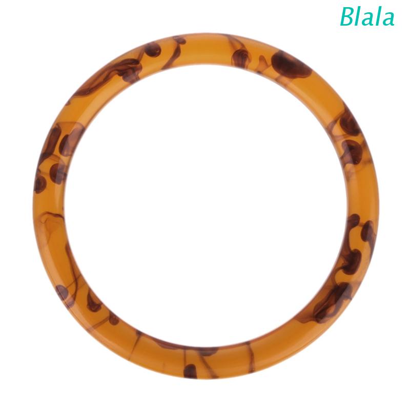 1 tay cầm túi xách hình tròn bằng nhựa resin DIY