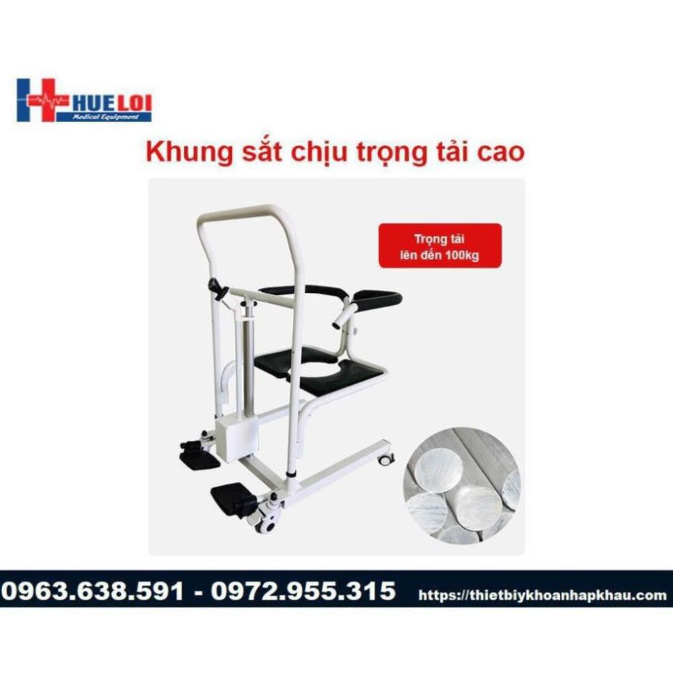 Xe di chuyển bệnh nhân có chức năng nâng hạ bằng điện