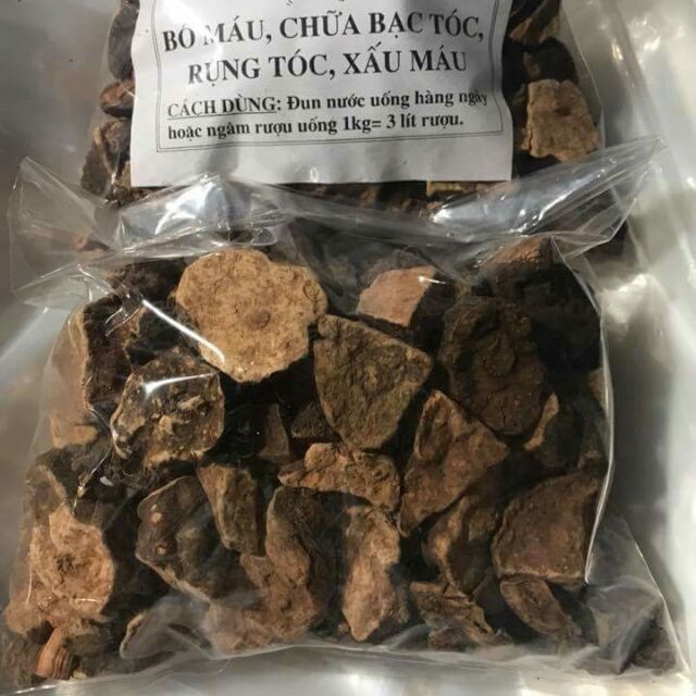 Hà thủ ô đỏ nguyên bản 1kg