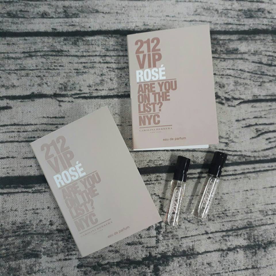 Vial nước hoa 212 Vip Rose for Women