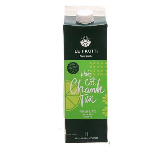Nước Cốt Chanh Tươi hiệu Le Fruit 1L