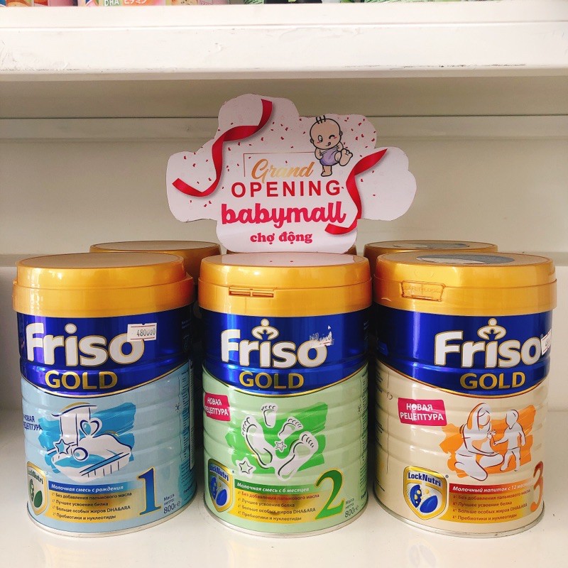 ❗️Siêu sale❗️FRISO Gold Nội địa Nga 1,2,3 800gr