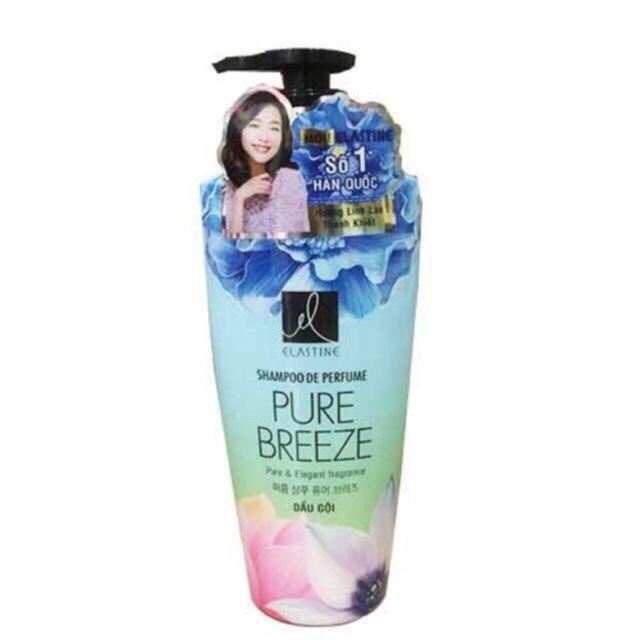 DẦU GỘI NƯỚC HOA ELASTINE PURE BREEZE 600ML