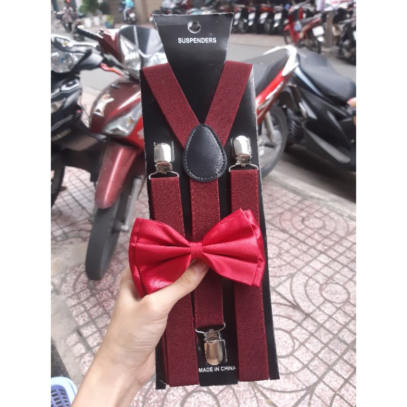 Combo Dây đai chữ Y + Nơ Bê Quả rẻ, Dây đai kèm nơ