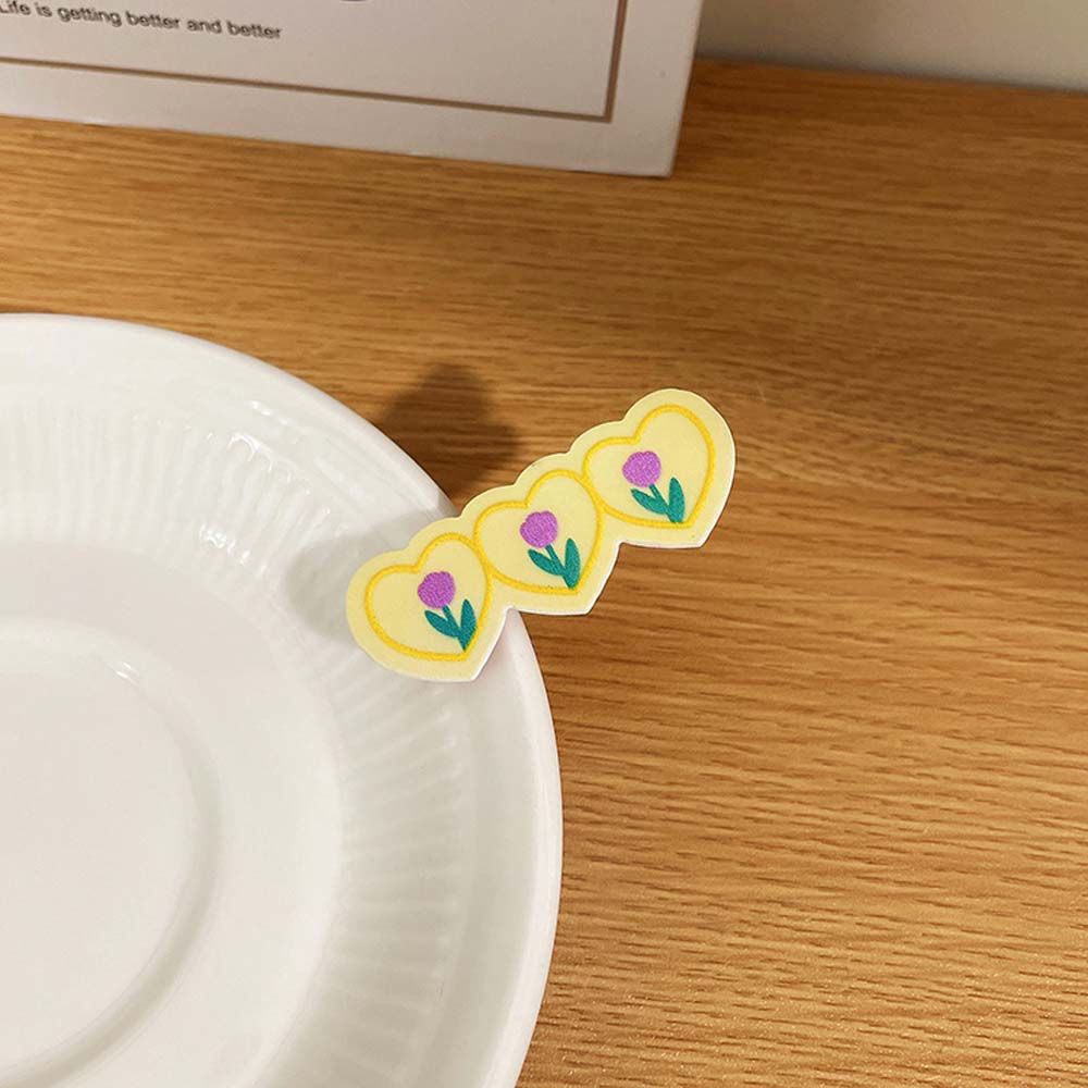 Kẹp tóc hình hoa tulip phong cách Hàn Quốc đáng yêu cho nữ VANES1