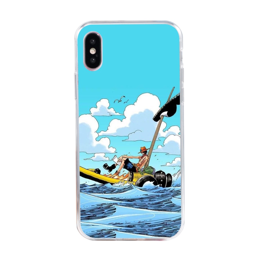 Ốp Điện Thoại TPU Silicon Mềm Hình Anime One Piece Cho iphone x iphone xs 11 pro