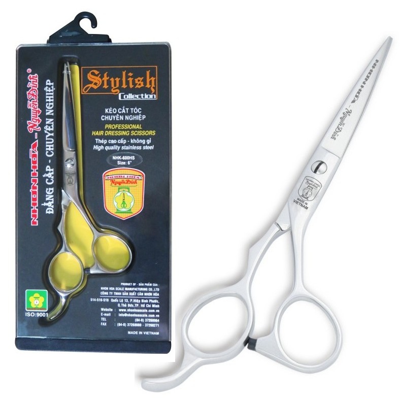 Kéo Cắt Tóc Chuyên Nghiệp 6” (6 ING) Nguyễn Đình (NHK-600HS) Chính Hãng vov Cung Cấp & Bảo Trợ.