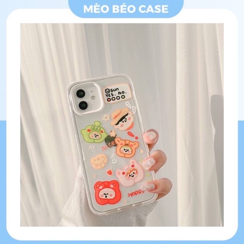 (SIÊU RẺ) Ốp iphone yes no cute chống sốc bảo vệ cam 6/6plus/6splus/7/7plus/8/8plus/x/xr/xs/11/12/13/pro/max/plus/promax