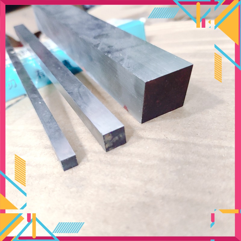 Dao cắt thép gió HSS vuông 10mm, size 10x10x200mm, hàng phổ thông