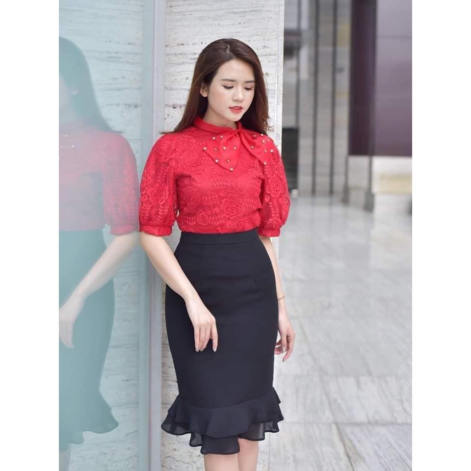 Chân Váy Đuôi Cá Chân Xòe💖𝑭𝑹𝑬𝑬𝑺𝑯𝑰𝑷💖Váy Bút Chì Chân Xòe Sang Chảnh | BigBuy360 - bigbuy360.vn