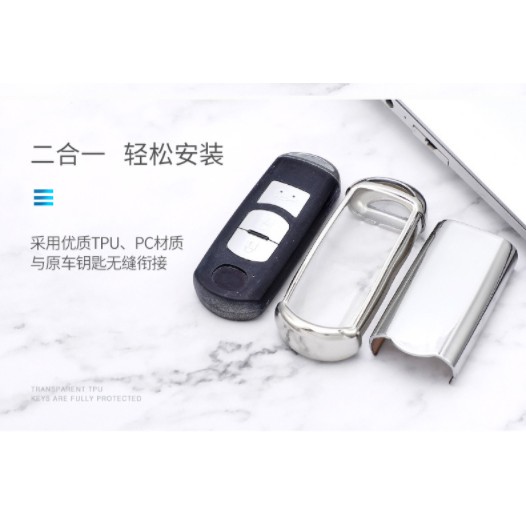 Bao chìa khoá Mazda 2, Mazda 3, Mazda 6, CX5, CX8 ( HÌNH THẬT )