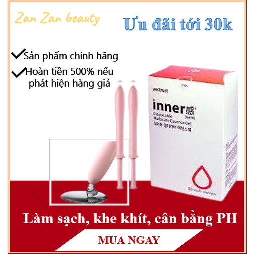 [Chính Hãng] Inner gel- Đũa thần inner gel- Dung dịch chăm sóc vùng kín phụ nữ