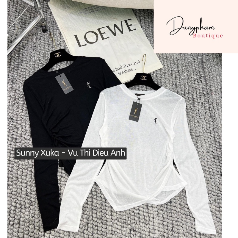 Áo thun giấy YSL - Dungpham.Bourtique