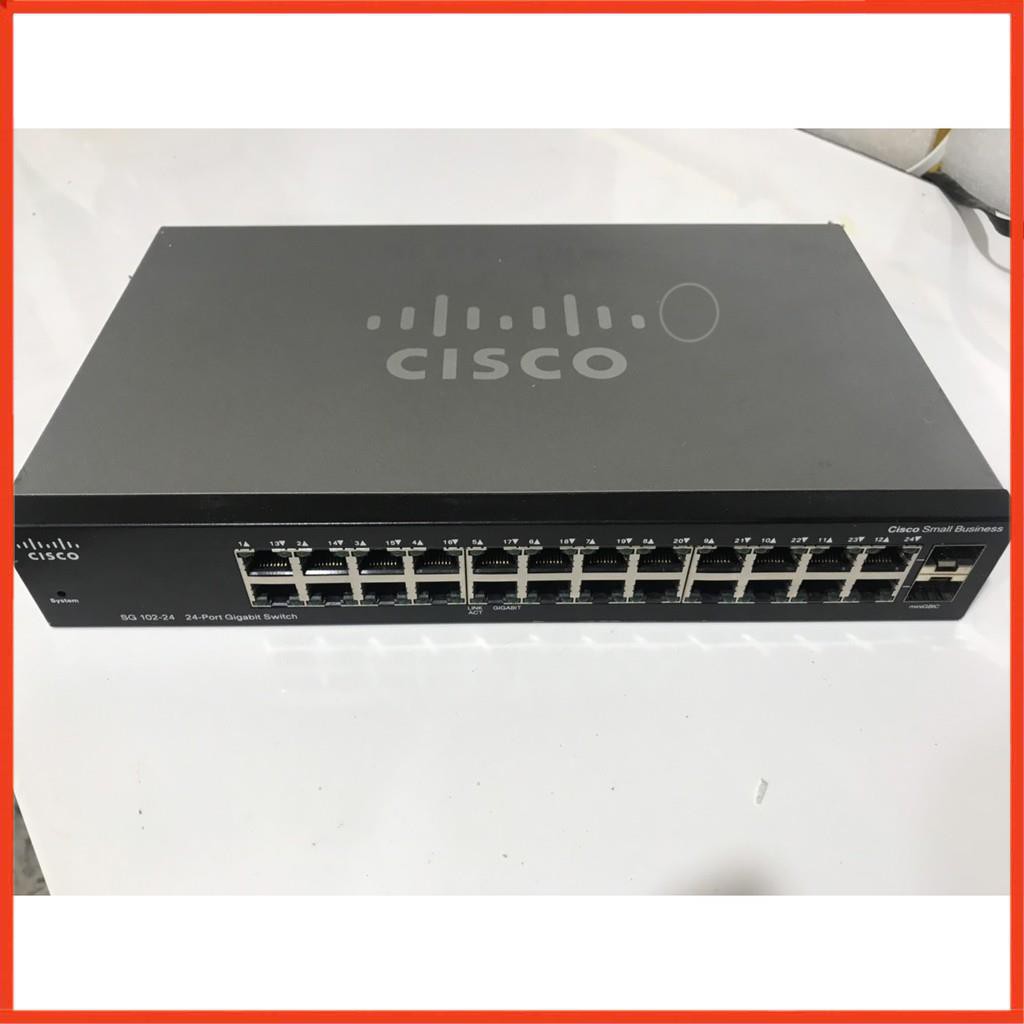 Switch chia mạng 24 port Cisco SG102-24