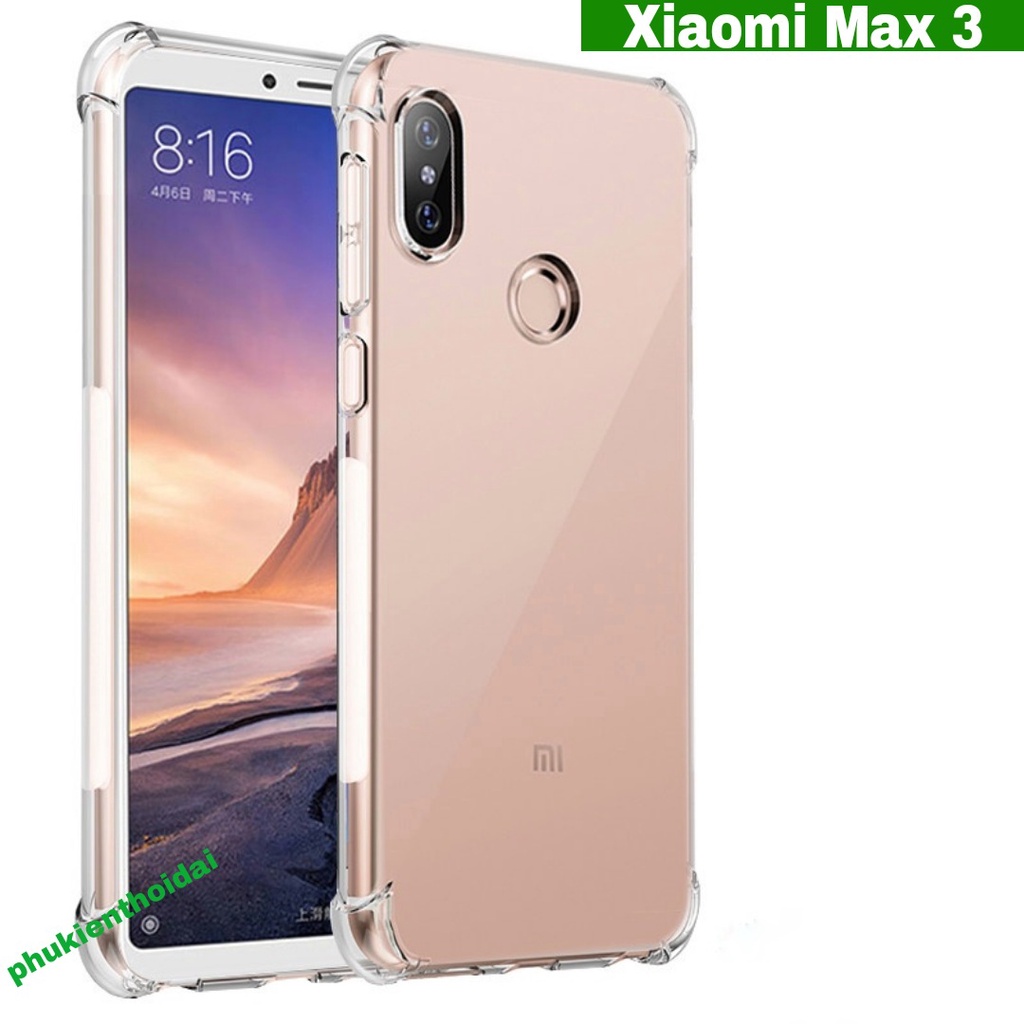 Ốp lưng Xiaomi Mi Max 3 dẻo TPU siêu mỏng cao cấp