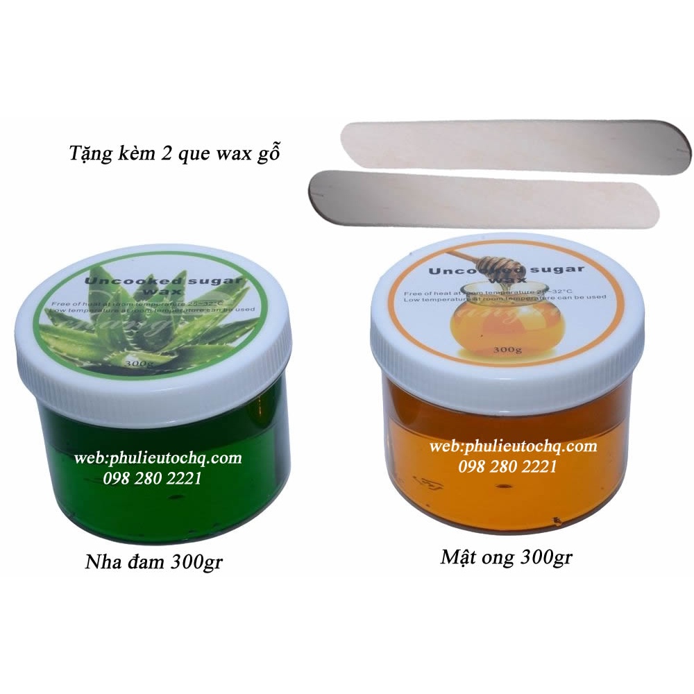 Combo wax lông lạnh tặng kèm 2 que gỗ