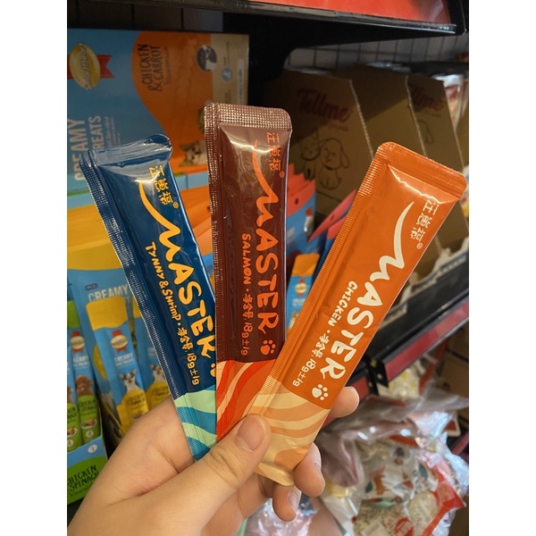 Bao bì mới  1 Gói Súp Thưởng CatMaster 19g