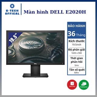 Màn hình pc Dell E2020H 19.5 inch/ 1600 x 900/ VGA/ DP/ LED/ BLACK/ 3Yrs