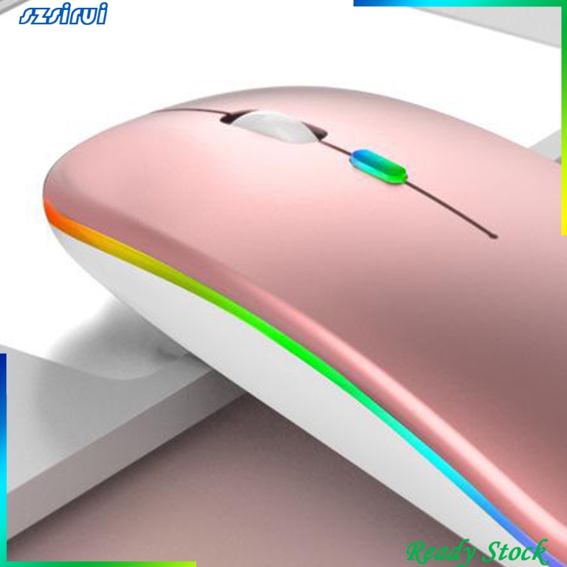 Chuột quang không dây USB có đèn LED cho laptop