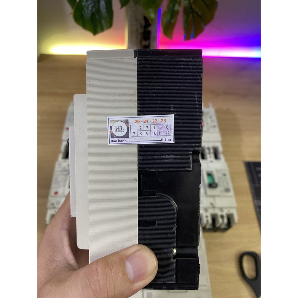 Aptomat ELCB 3 Pha 380V Chống Giật 30A-30mA Mitsubitsi Nhật Bản