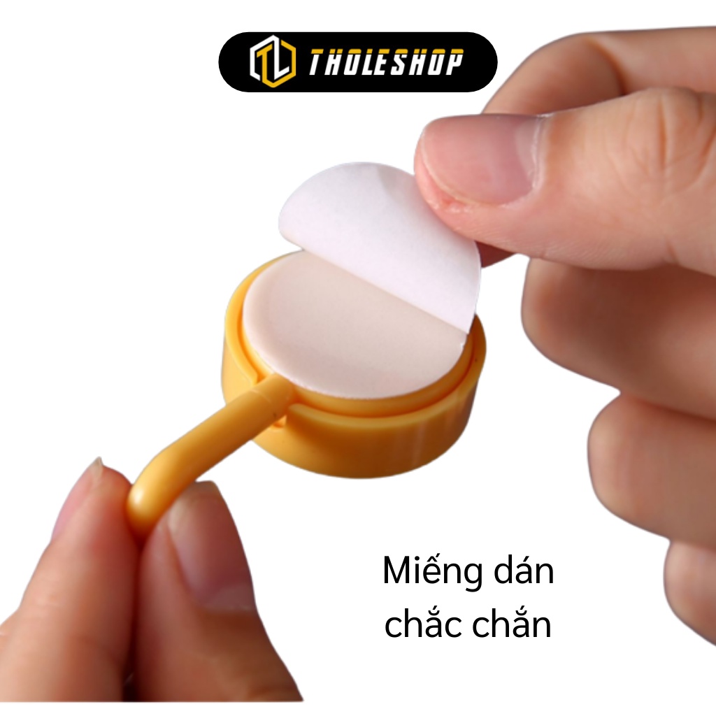 Móc Dán Tường - Combo 10 Móc Nhựa Treo Tường Nhà Bếp, Nhà Tắm Đa Năng Chịu Lực 9652