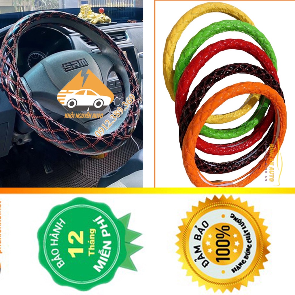 Bọc Vô Lăng Xe Tải Size 40-42-45 dàhh cho xe HYUNDAI ISUZU KIA THACO HOWO Bọc Vô Lăng Thái Cao Cấp Hàng Siêu Chất