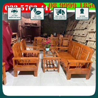bộ ghế uống nước phòng khách xoan ta bàn ghế gỗ - bàn ghế phòng khách - ghế sofa gỗ