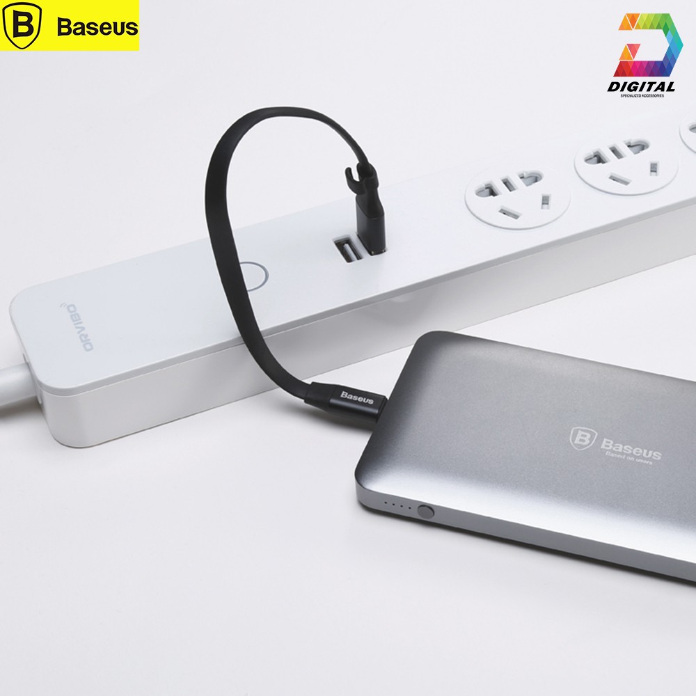 Cáp Sạc Đa Năng 2 in 1 MicroUSB & Lightning 23cm