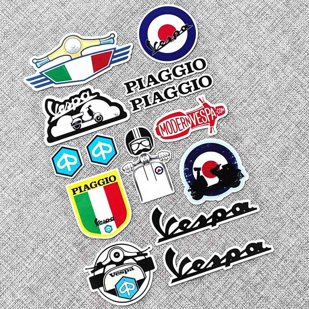 Decal Dán Trang Trí Xe Mô Tô Hình Người Lái Xe Mô Tô