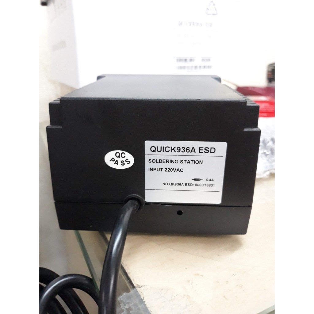 Máy hàn chỉnh nhiệt Quick 936A - Hàng chính hãng