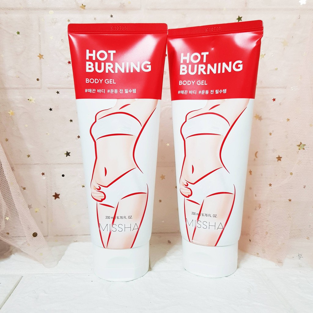 Gel tan Mỡ Missha Hot Burning Body Gel 200ml