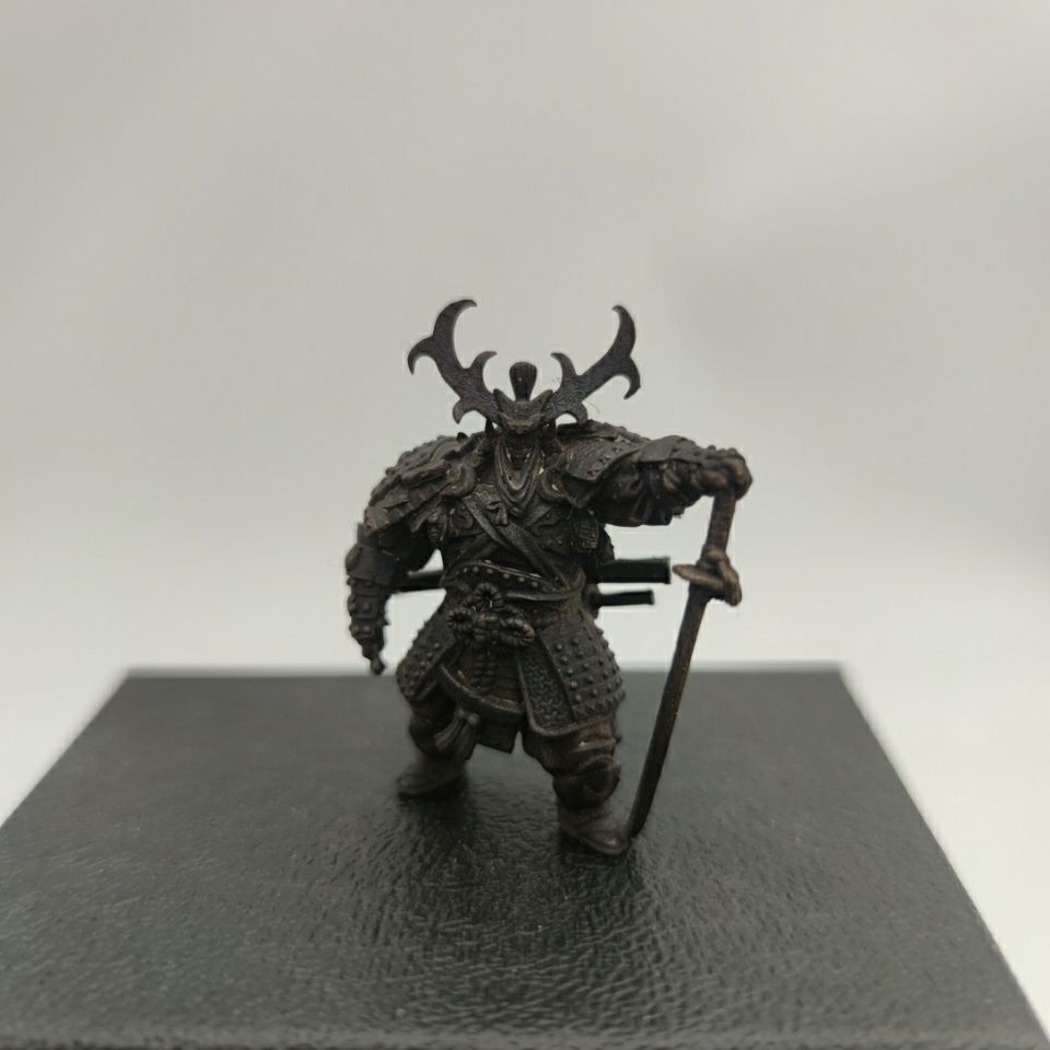 Mô Hình Người Lính Samurai 99 Nhật Bản Bằng Đồng Trang Trí Bàn Làm Việc