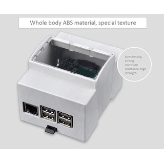Hộp Điện Cho Raspberry Pi 4 Rubber 3b + 3 Generation B Type 4-3