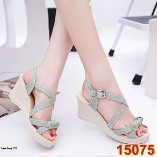 Sandal đế xuồng quai mảnh 15075