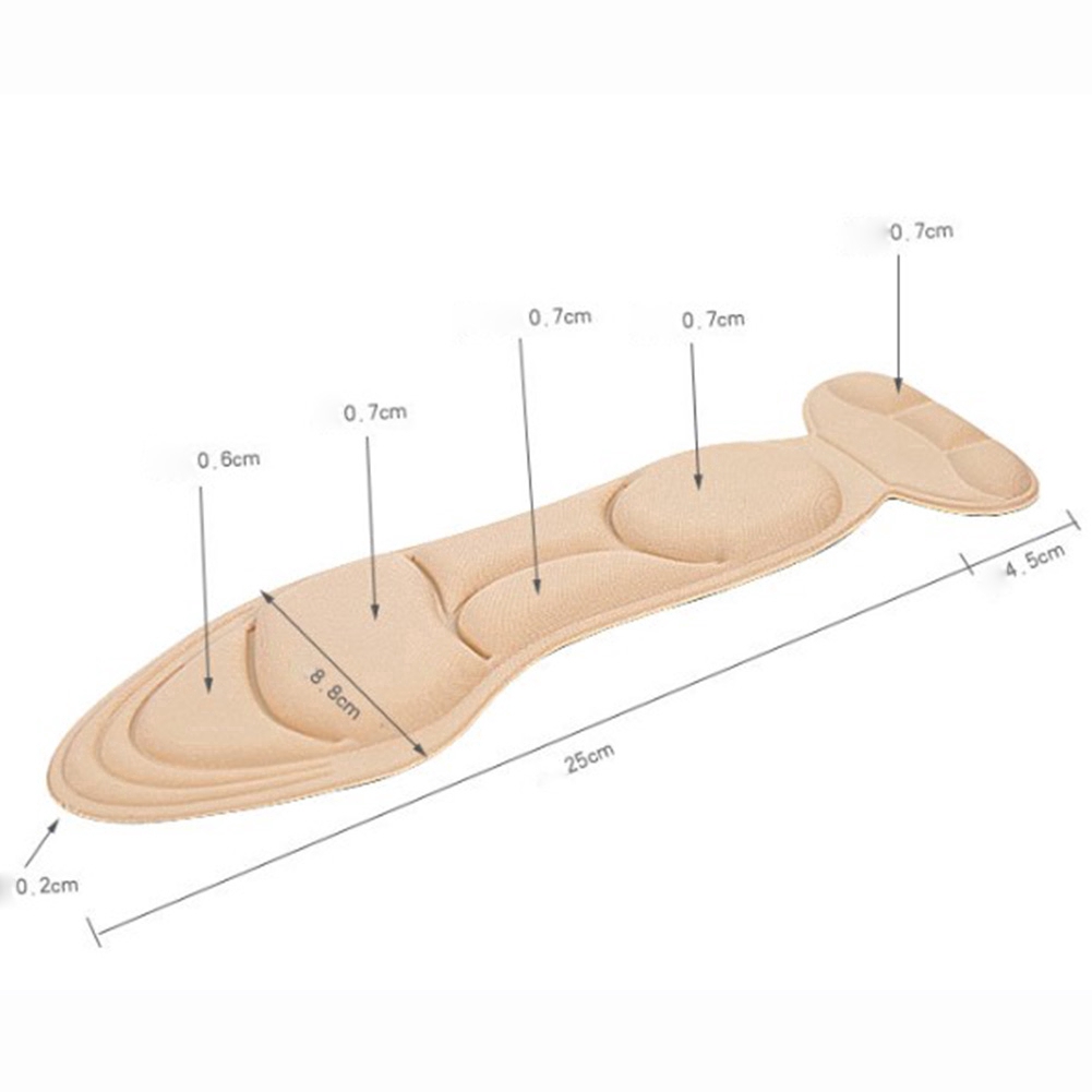 Miếng bọt biển lót giày cao gót mát xa chân chống đau