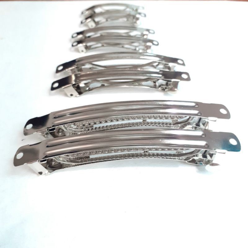Sỉ 100 chiếc kẹp tóc bấm - Sườn kẹp tóc - Cặp tóc sao 3 tầng làm handmade🍒