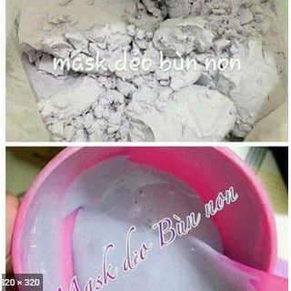 Mặt Nạ dẻo Bùn Non Collagen handmade