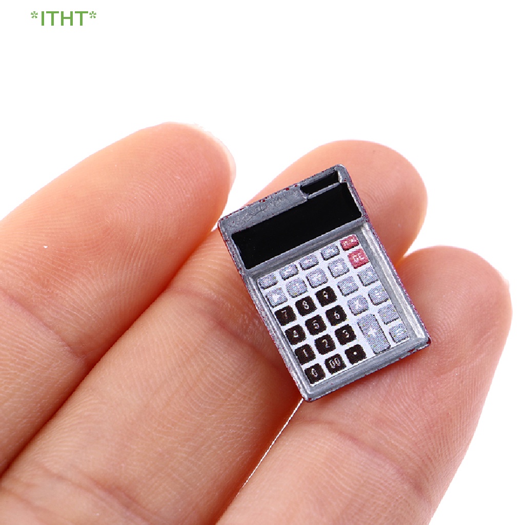 Máy Tính Điện Tử Mini Tỉ Lệ 1: 12 Trang Trí Nhà Búp Bê Mới